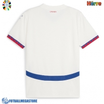 Fotballdrakt Herre Serbia Bortedrakt EM 2024 Kortermet